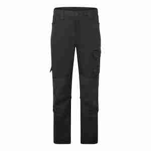 DX4 Strech musta reisitaskuhousu neljään suuntaan joustavalla kankaalla. Slim fit -malli
