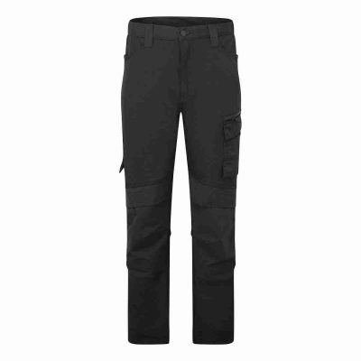 DX4 Strech musta reisitaskuhousu neljään suuntaan joustavalla kankaalla. Slim fit -malli